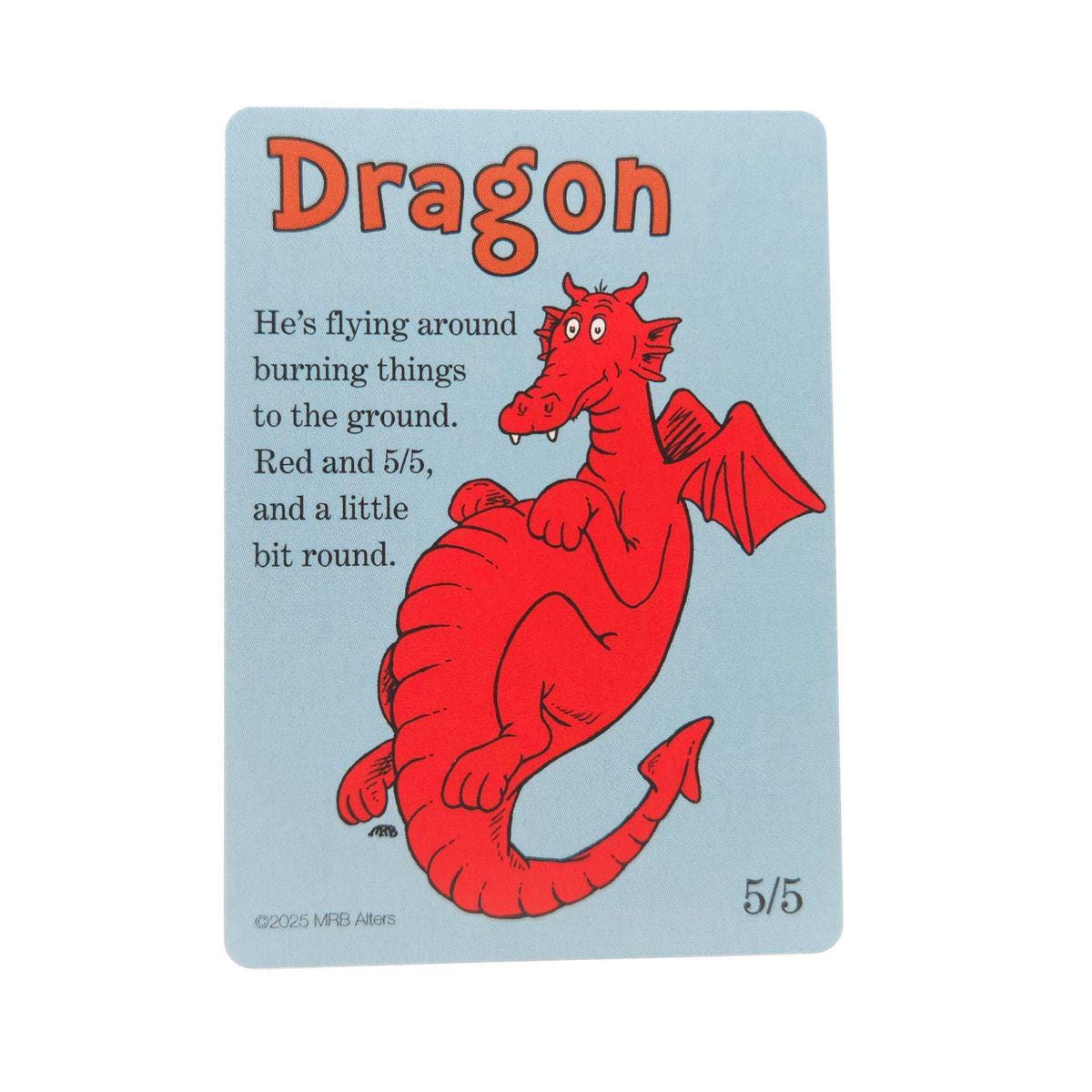 Whimsical Dragon Token