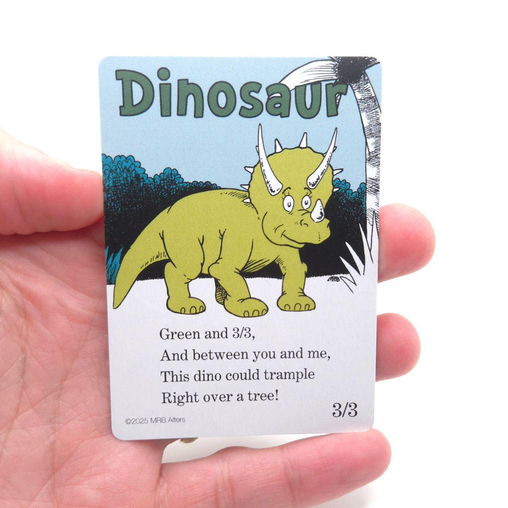 Whimsical Dinosaur Token