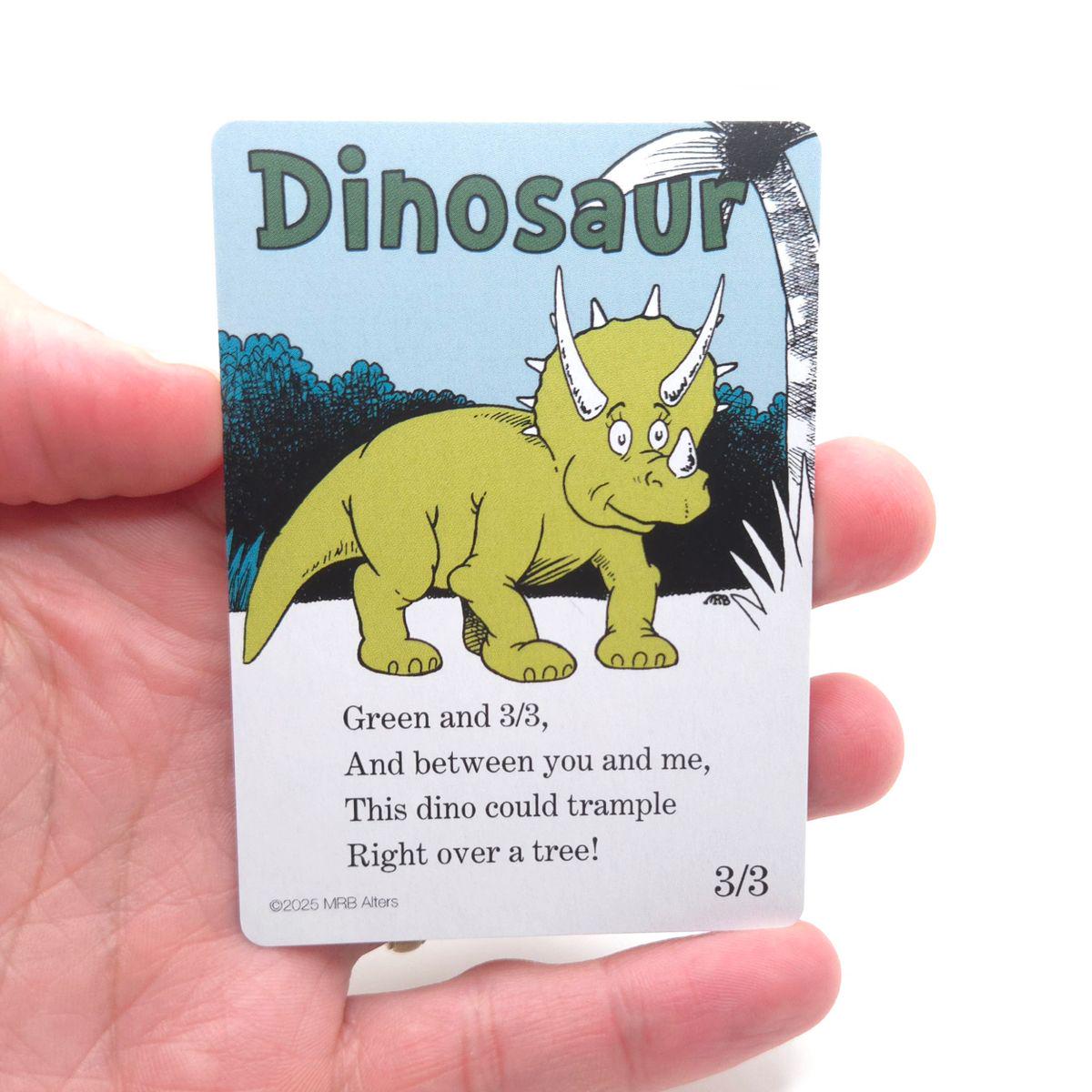 Whimsical Dinosaur Token