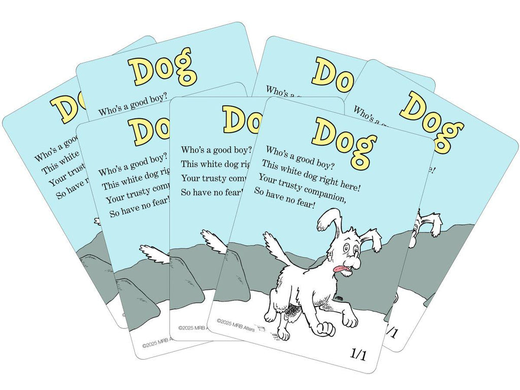 Whimsical White Dog token