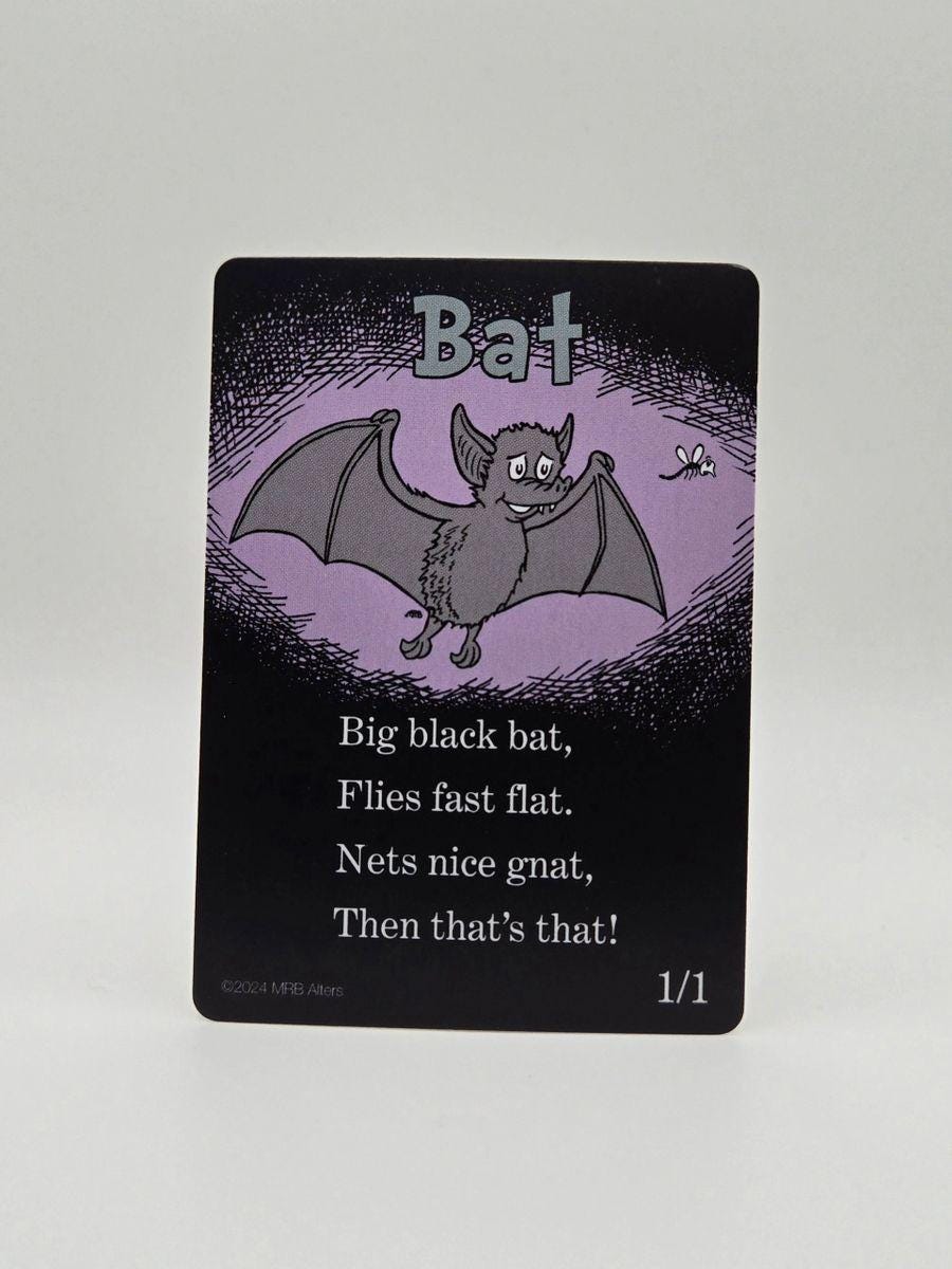 Whimsical Bat token