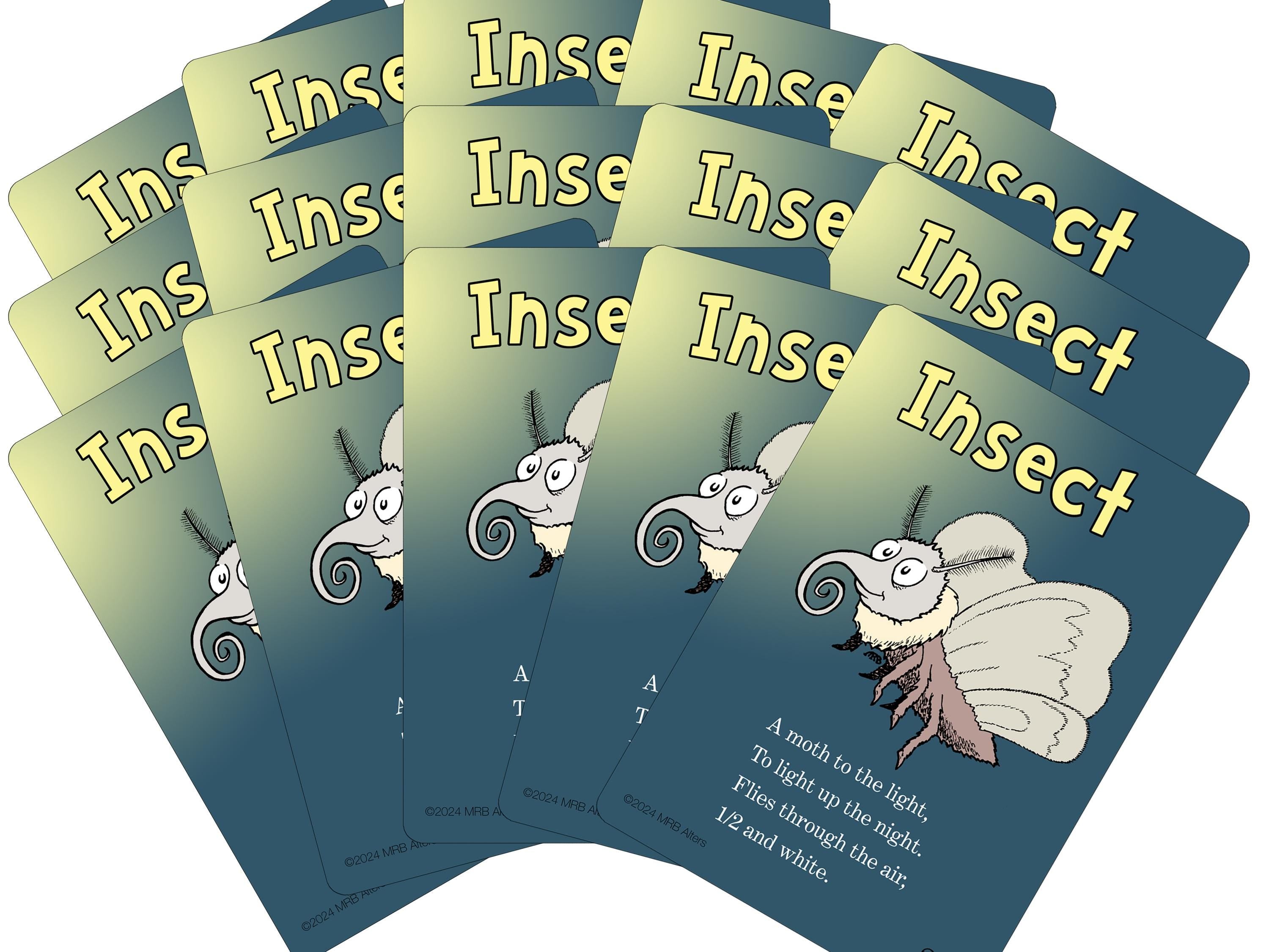 Whimsical White Insect