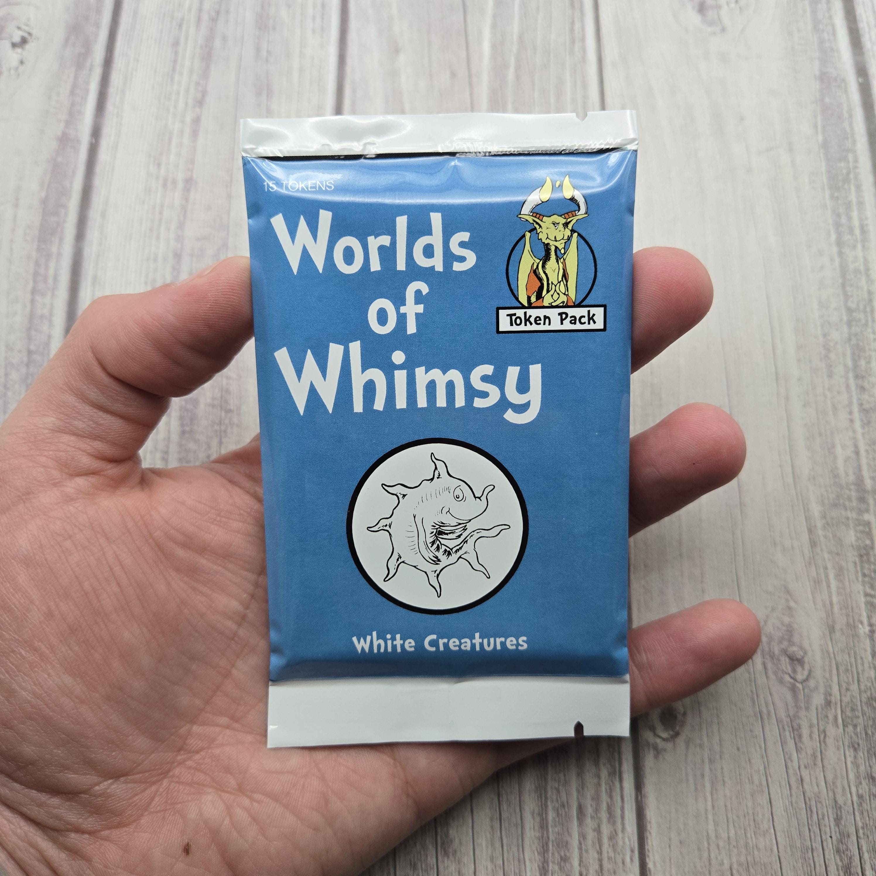 Whimsical White Creature Booster Pack - Tokens for MTG