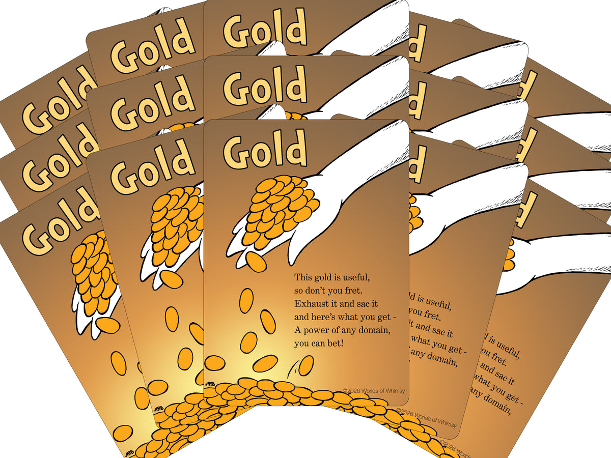 Whimsical Gold token for Riftbound