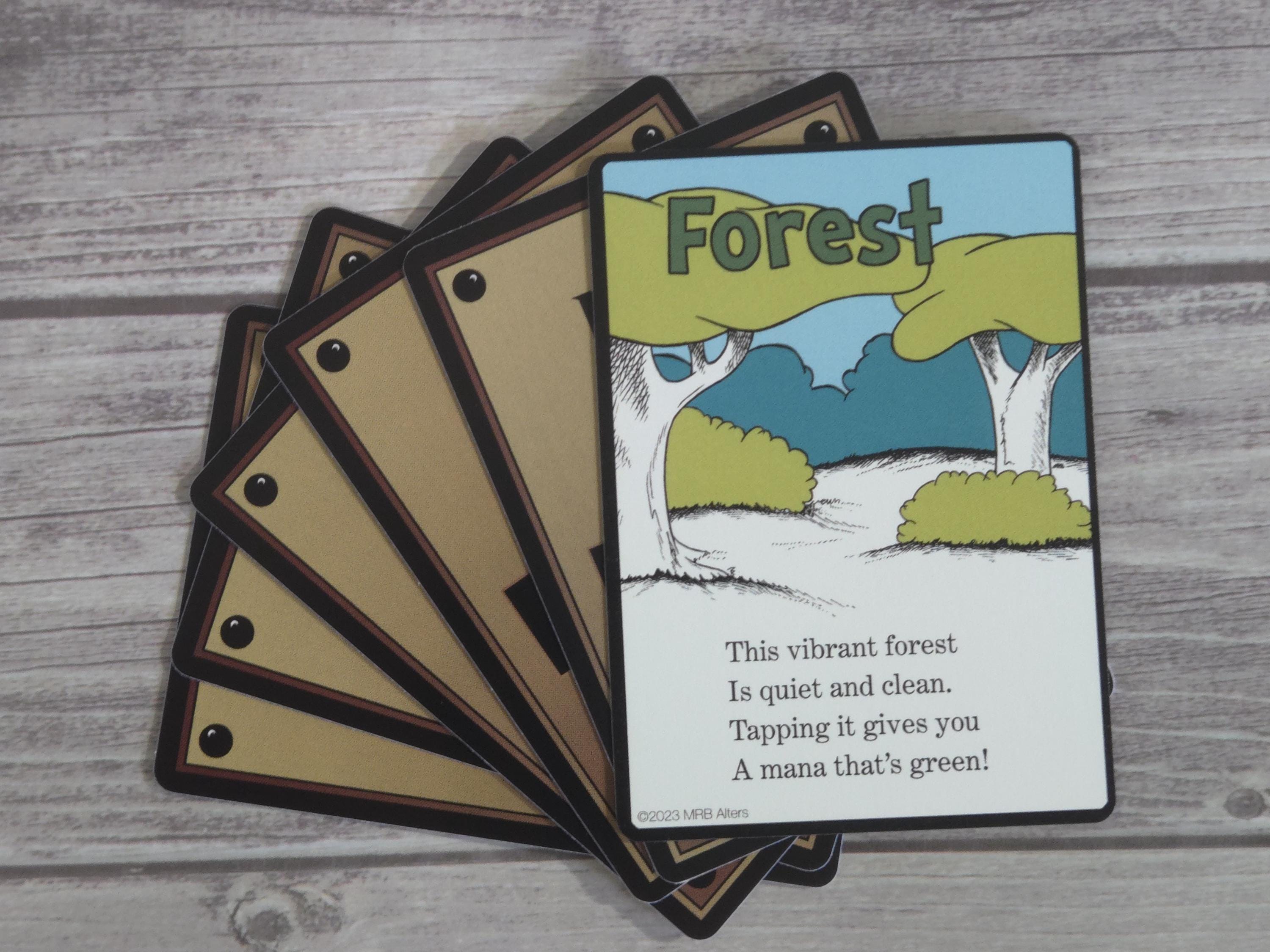 Whimsical Basic Land set