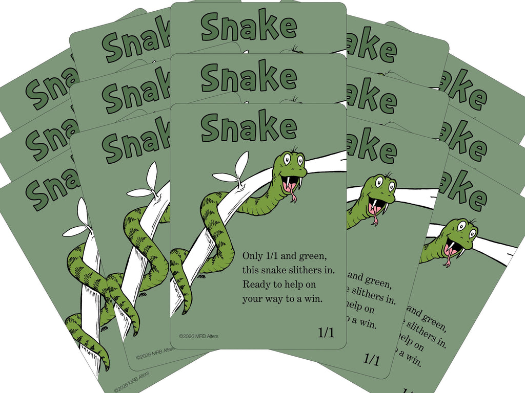 Whimsical Snake token
