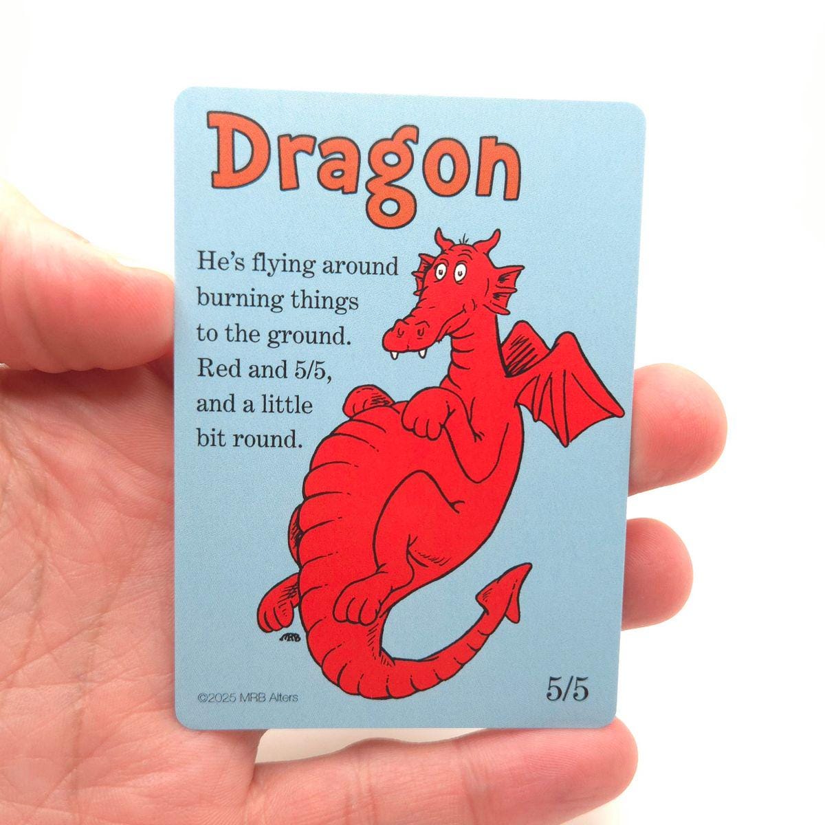 Whimsical Dragon Token