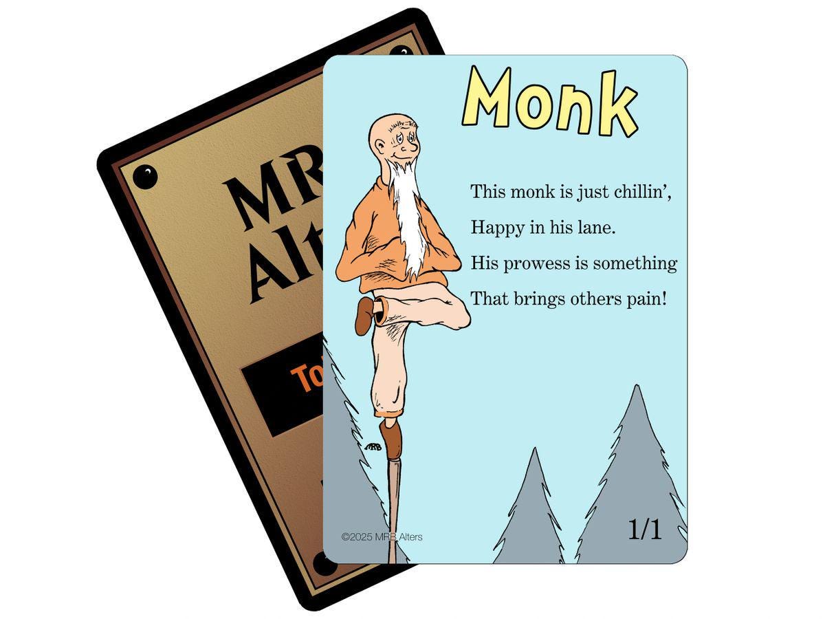 Whimsical Monk token