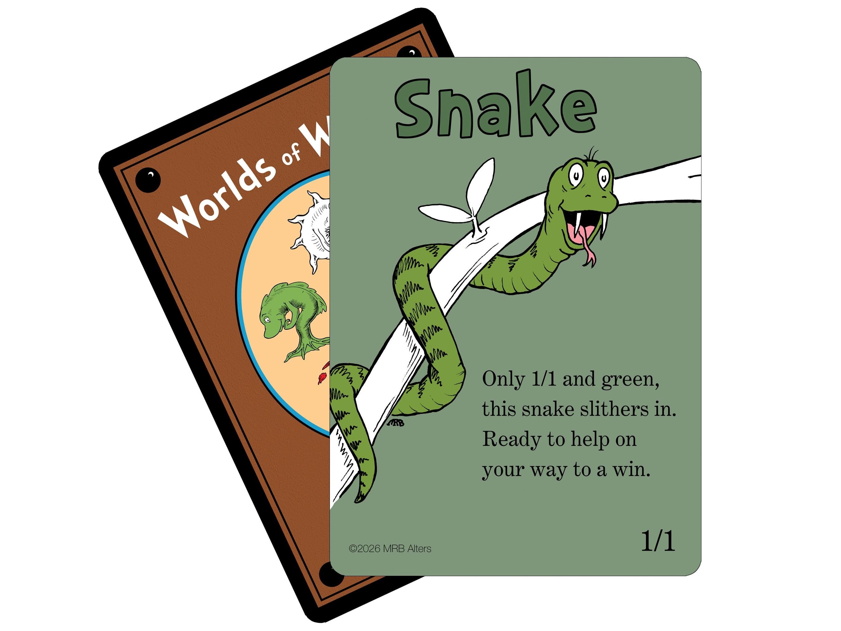 Whimsical Snake token
