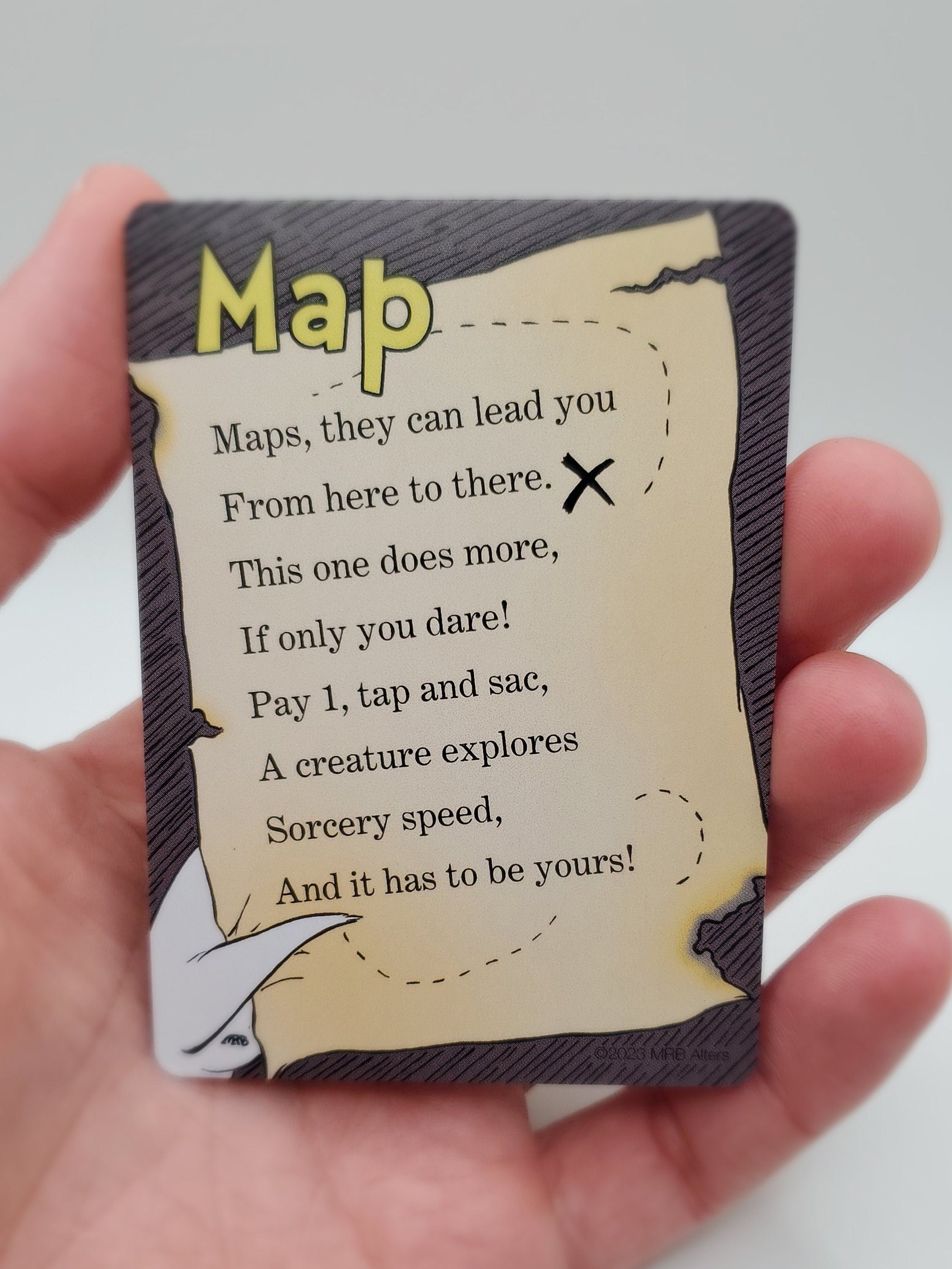Whimsical Map token