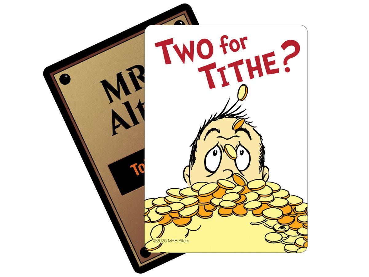 Whimsical Tithe Trigger Reminder