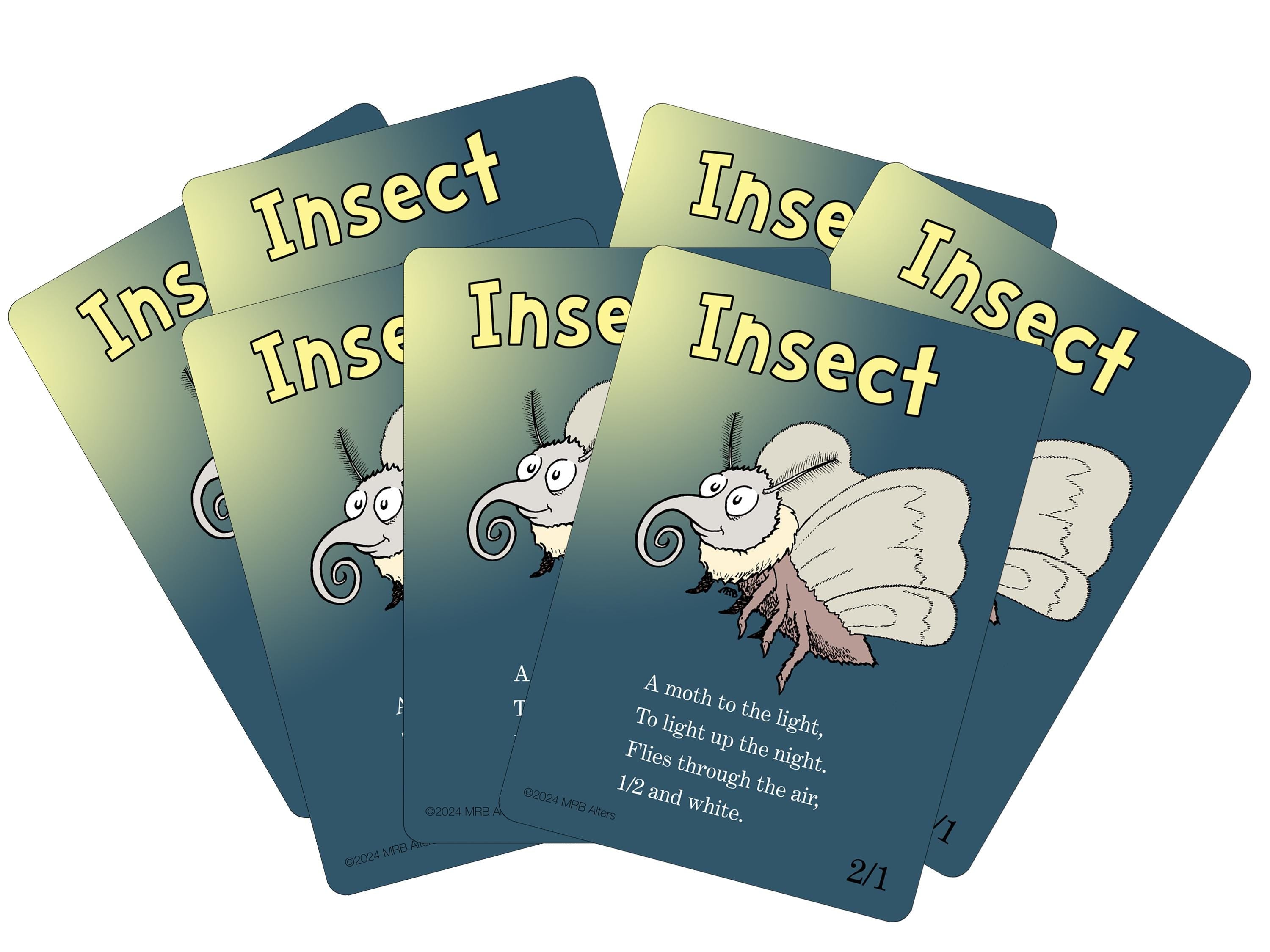 Whimsical White Insect