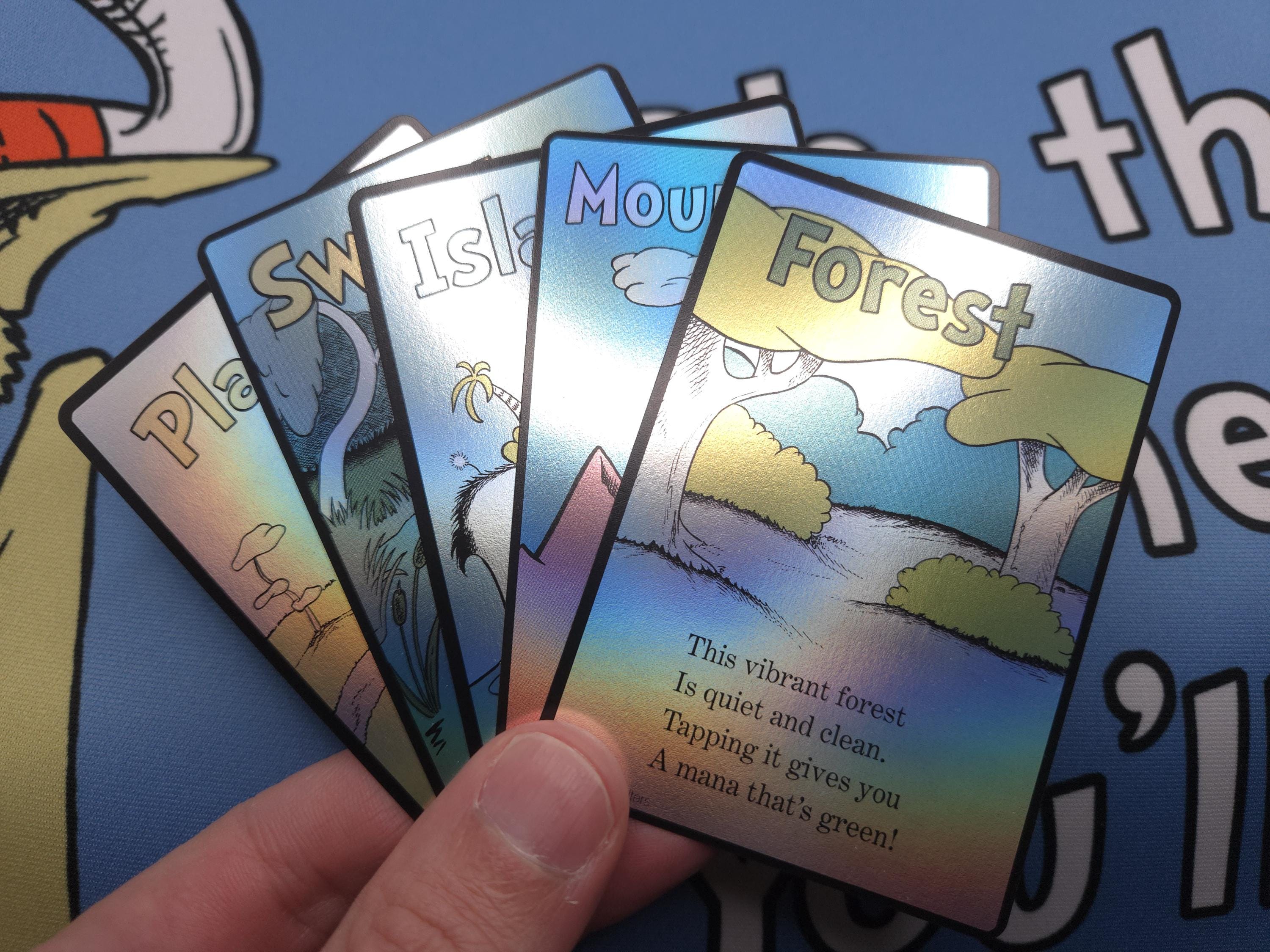 Whimsical Basic Land set