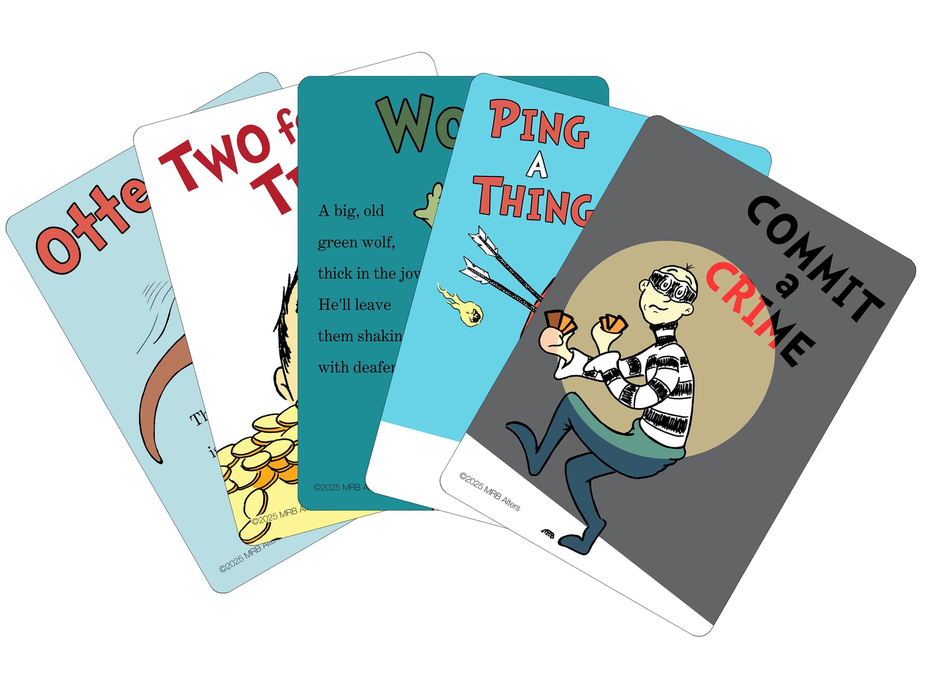 Mix and Match 15 Non-foil Whimsical tokens for MTG Illustrated by MRB Alters Printed on premium quality cardstock