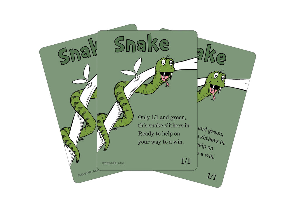 Whimsical Snake token