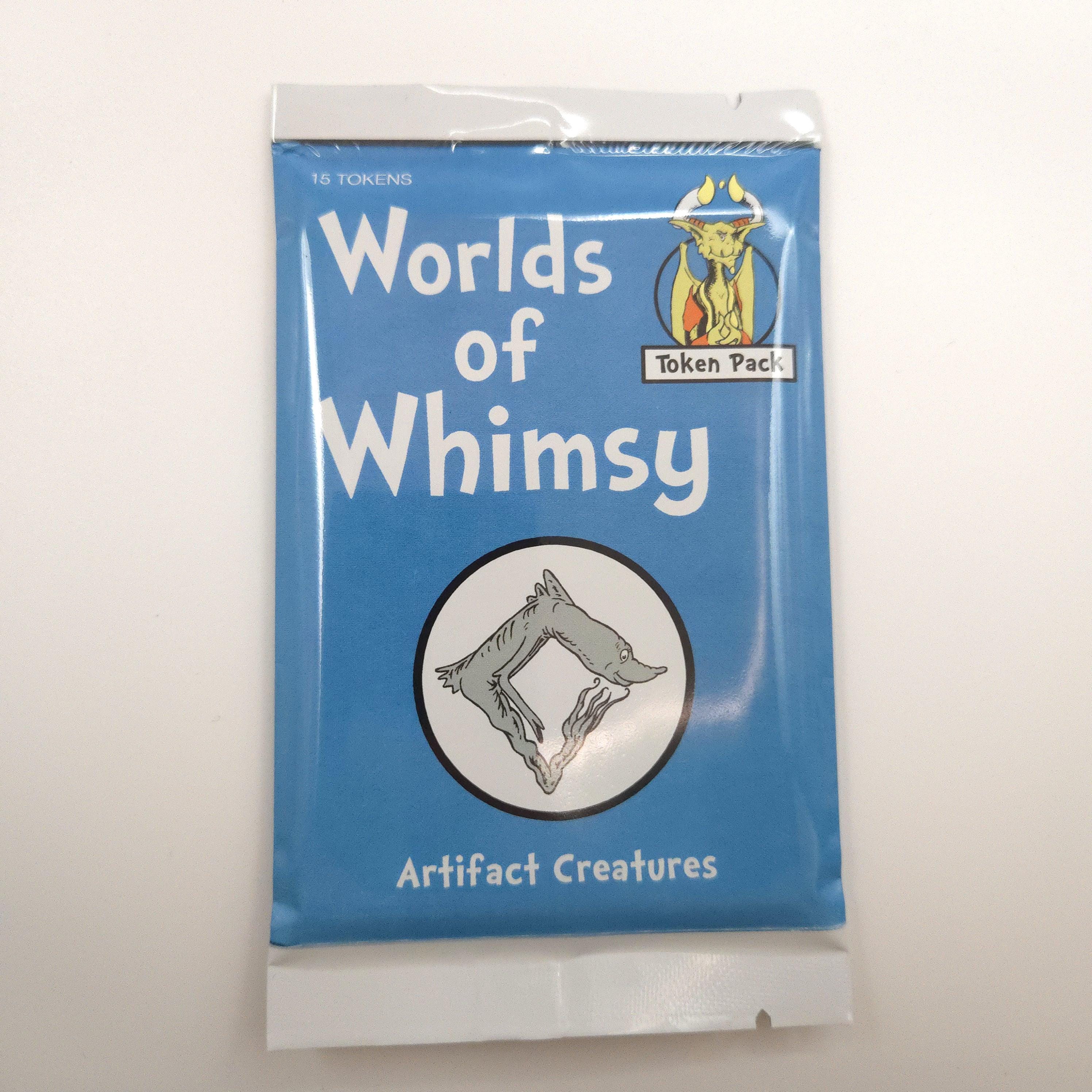 Whimsical Artifact Creature Booster Pack - Tokens for MTG