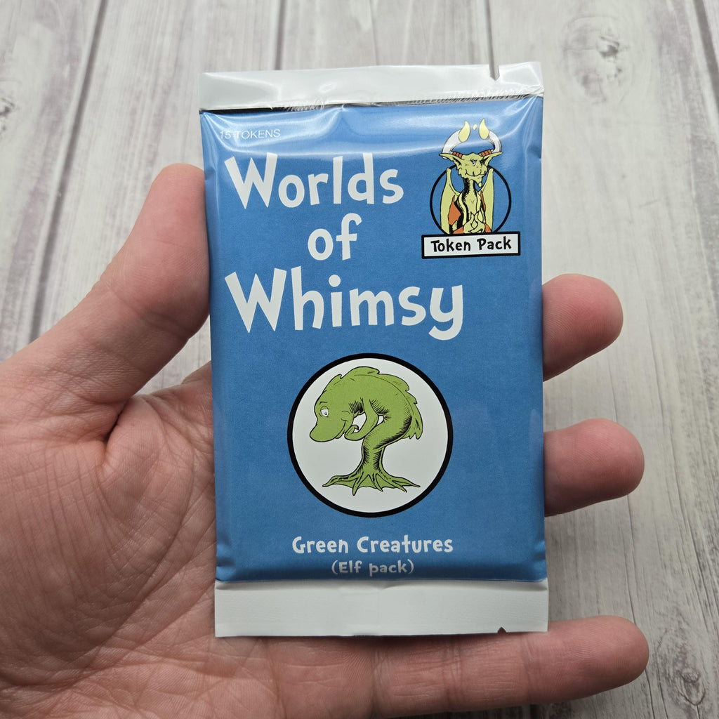 Whimsical Green Creature Booster Pack (Elf) - Tokens for MTG