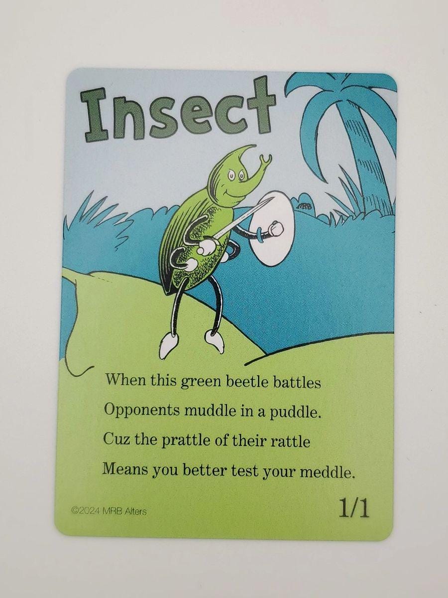 Whimsical Insect token