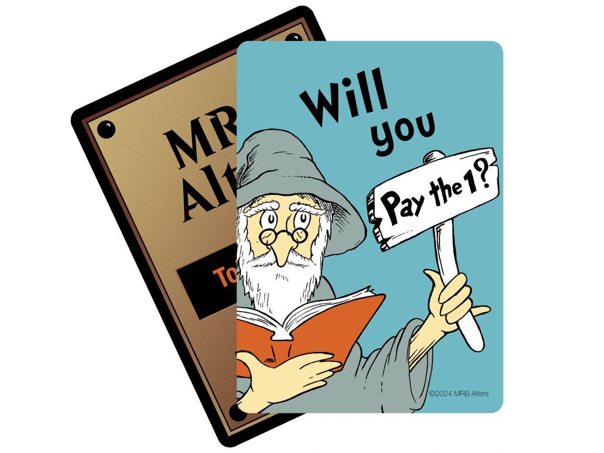 Whimsical Rhystic Trigger Reminder Token