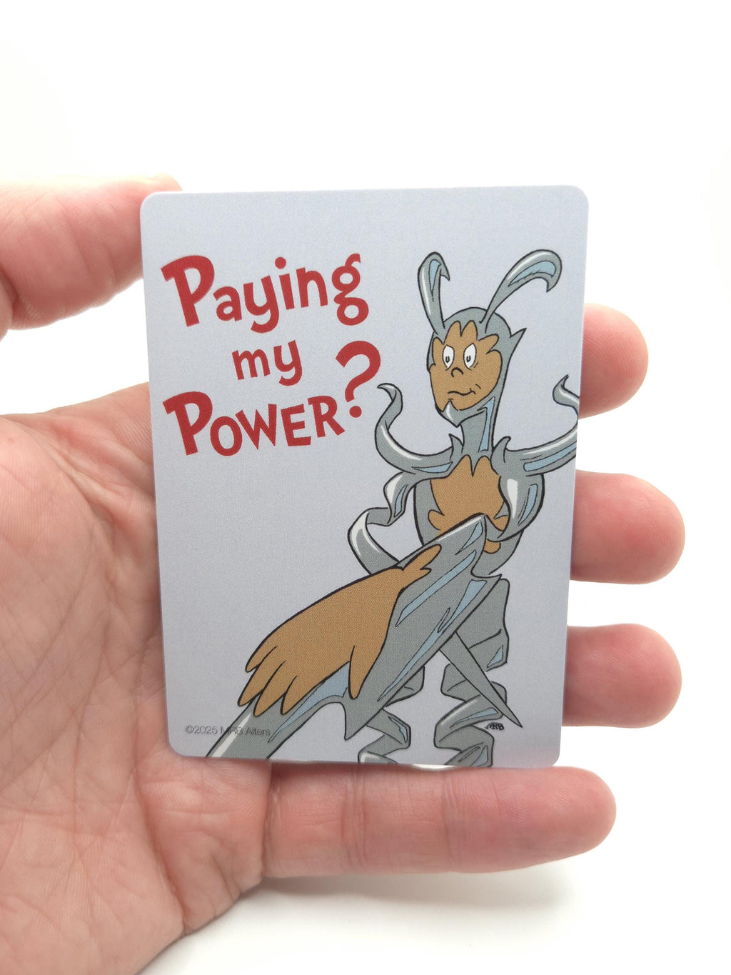 Whimsical Esper Sentinel trigger reminder
