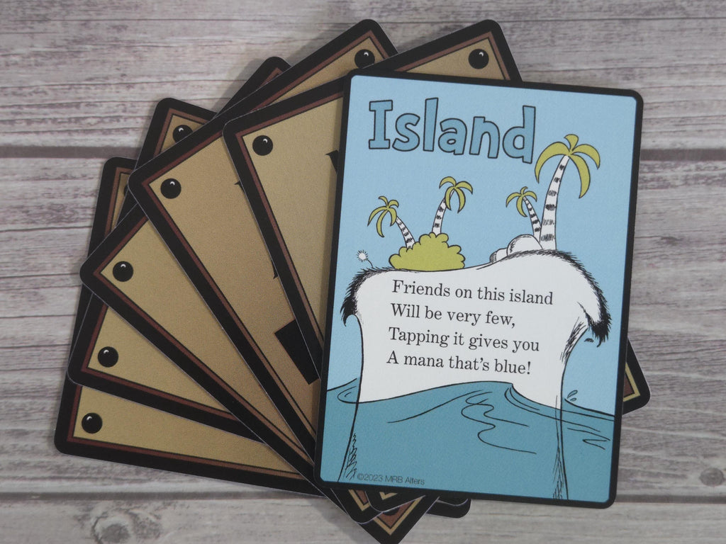 Whimsical Basic Land set