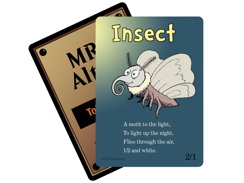 Whimsical White Insect