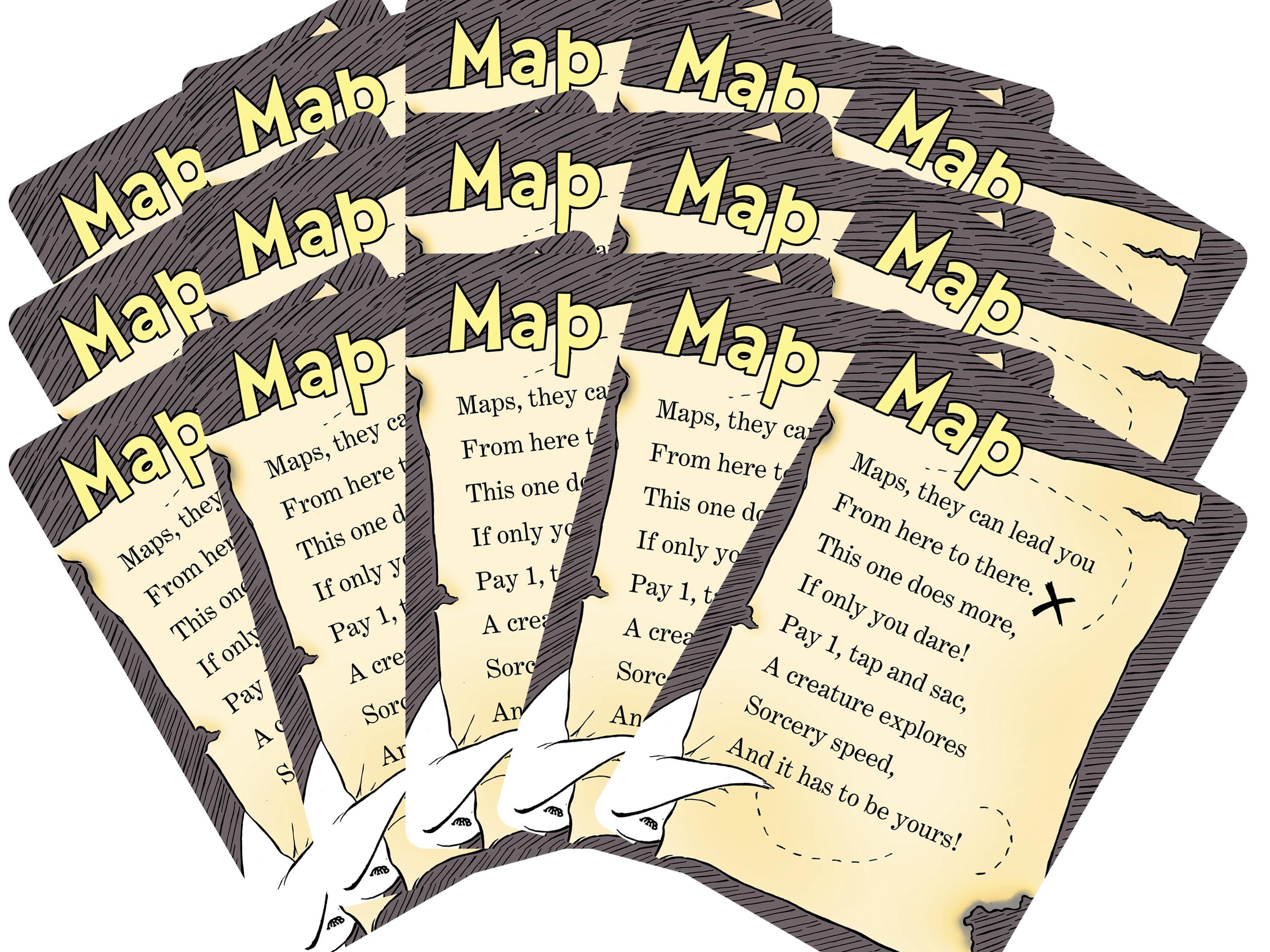 Whimsical Map token