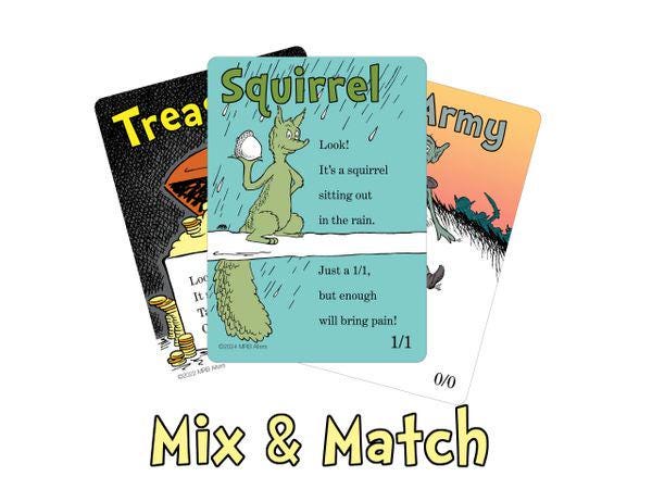 Mix and Match 3 Non-foil or Foil Whimsical tokens
