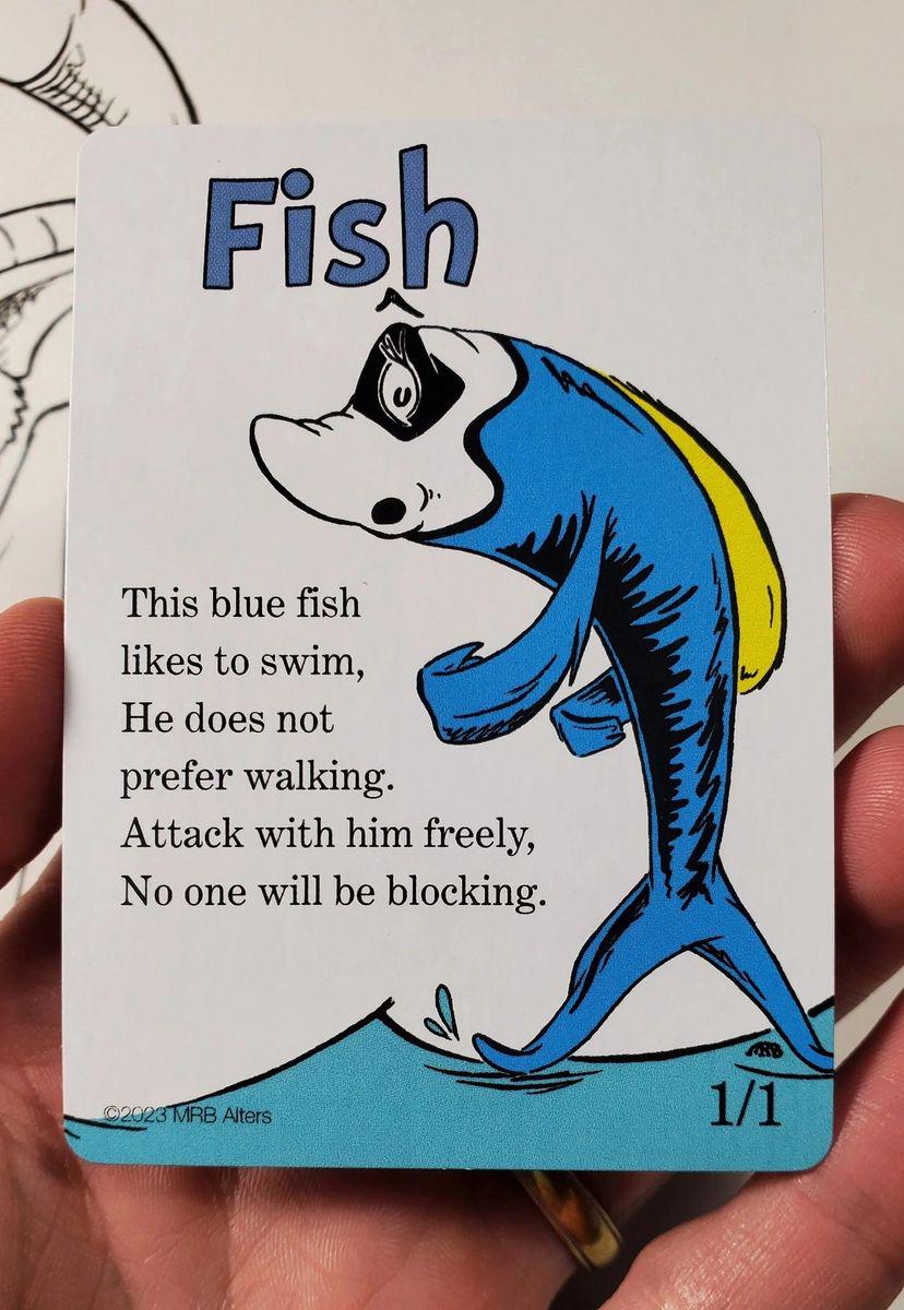 Whimsical Fish token (unblockable)