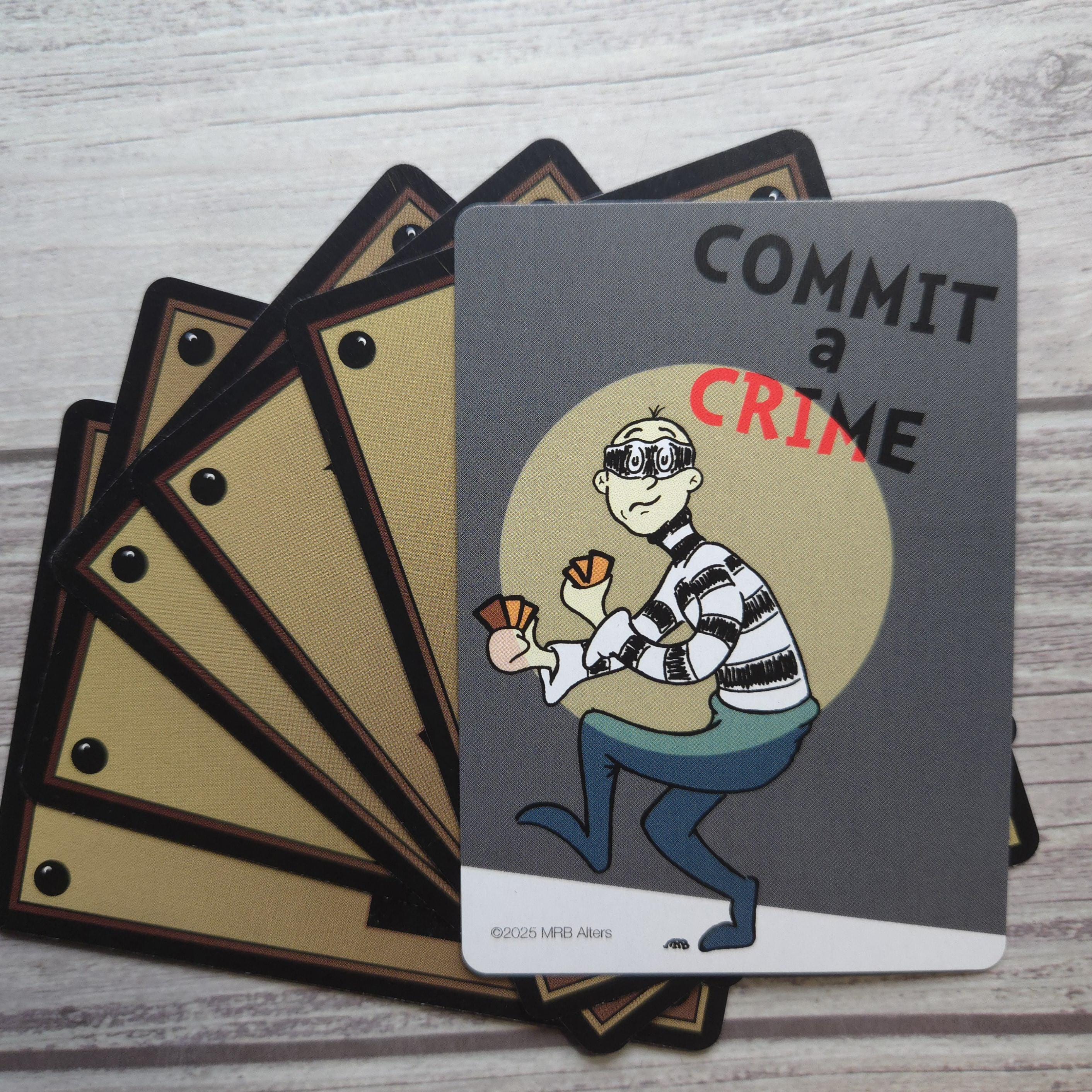 Whimsical Commit a Crime Trigger Reminder