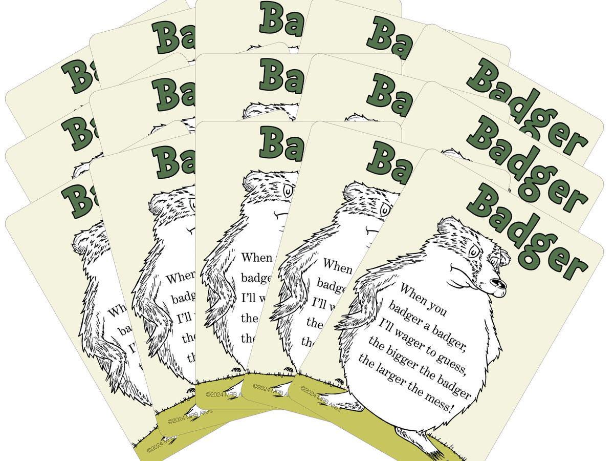 Whimsical Badger token