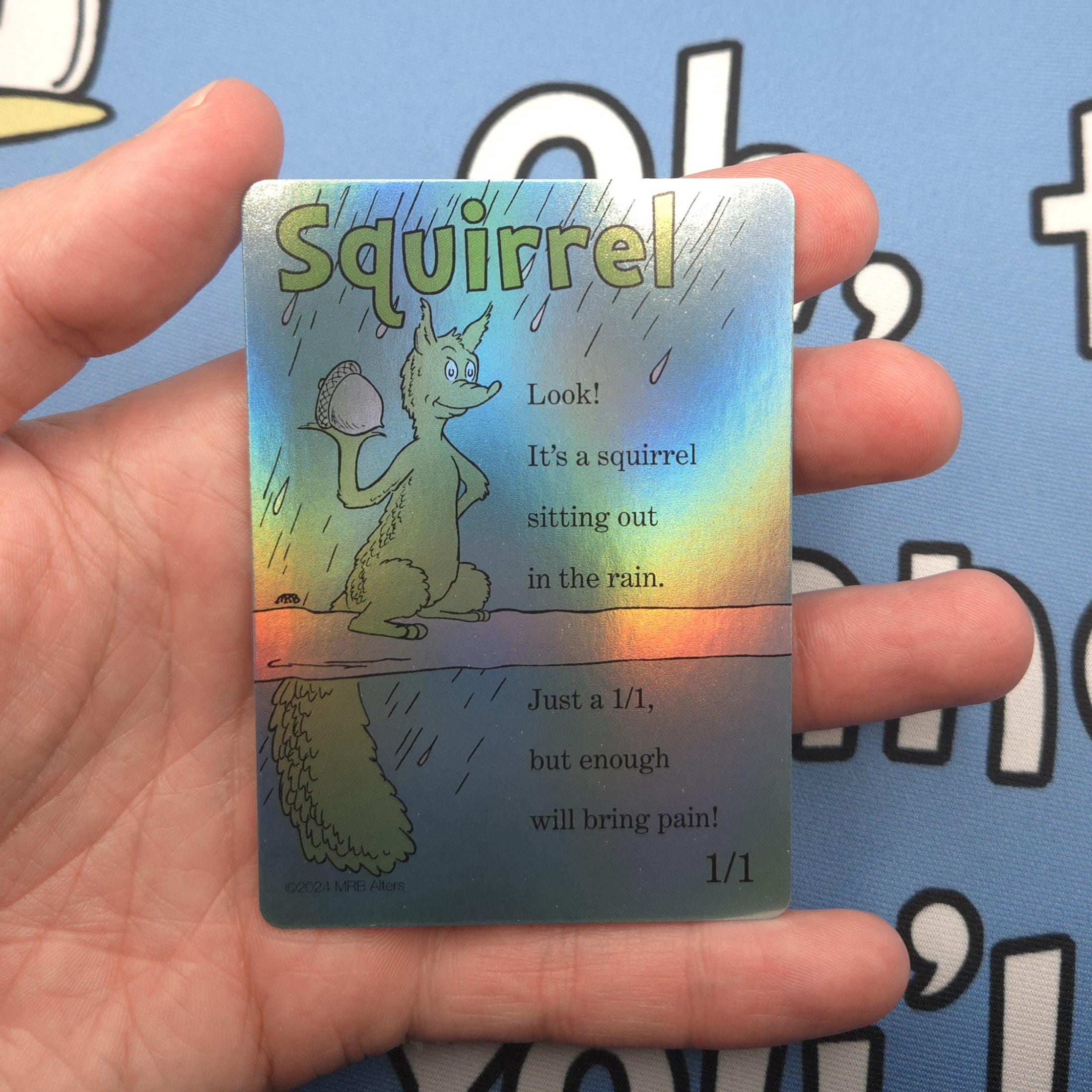 Whimsical Squirrel token