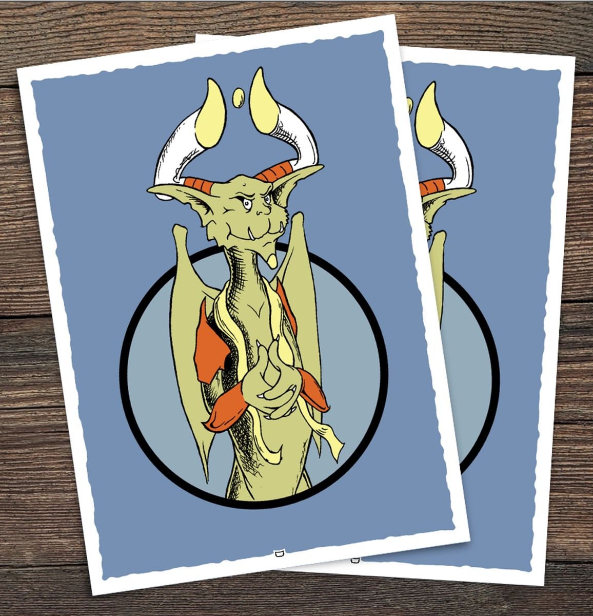 Whimsical Nicky Sleeves Dragon Shield Standard size Brushed Art Sleeves for MTG