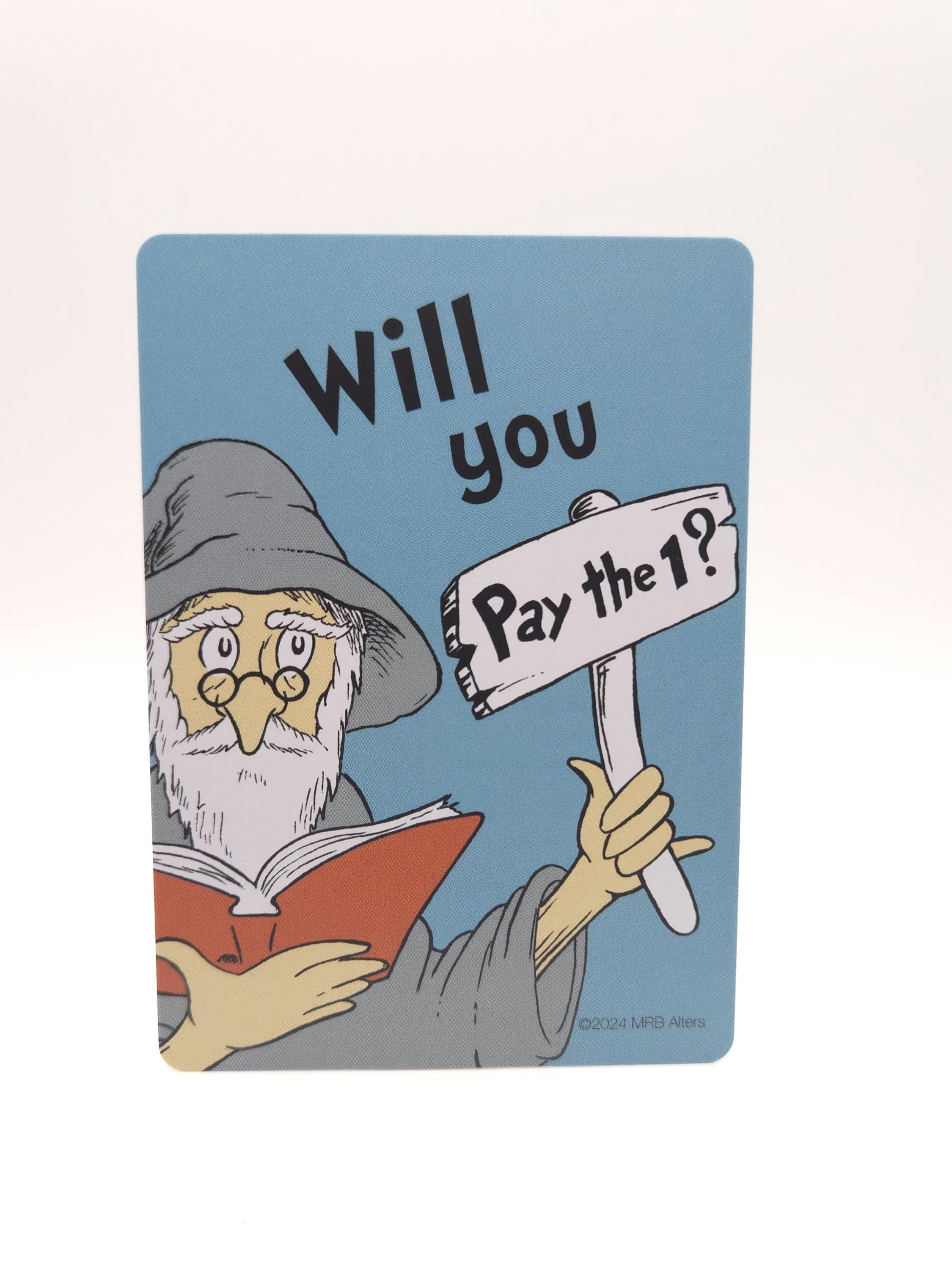 Whimsical Rhystic Trigger Reminder Token