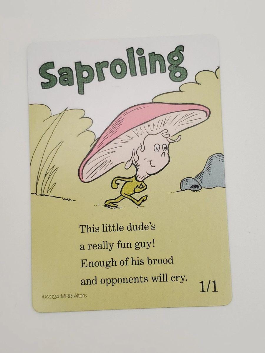 Whimsical Saproling token