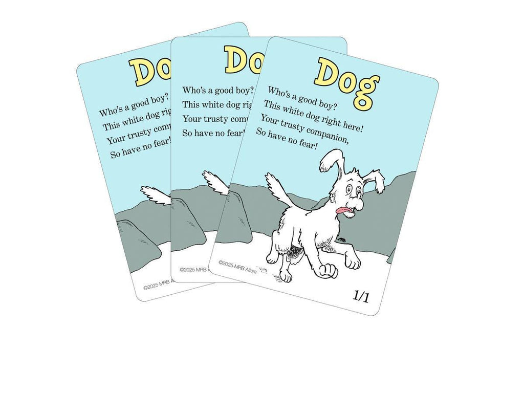 Whimsical White Dog token