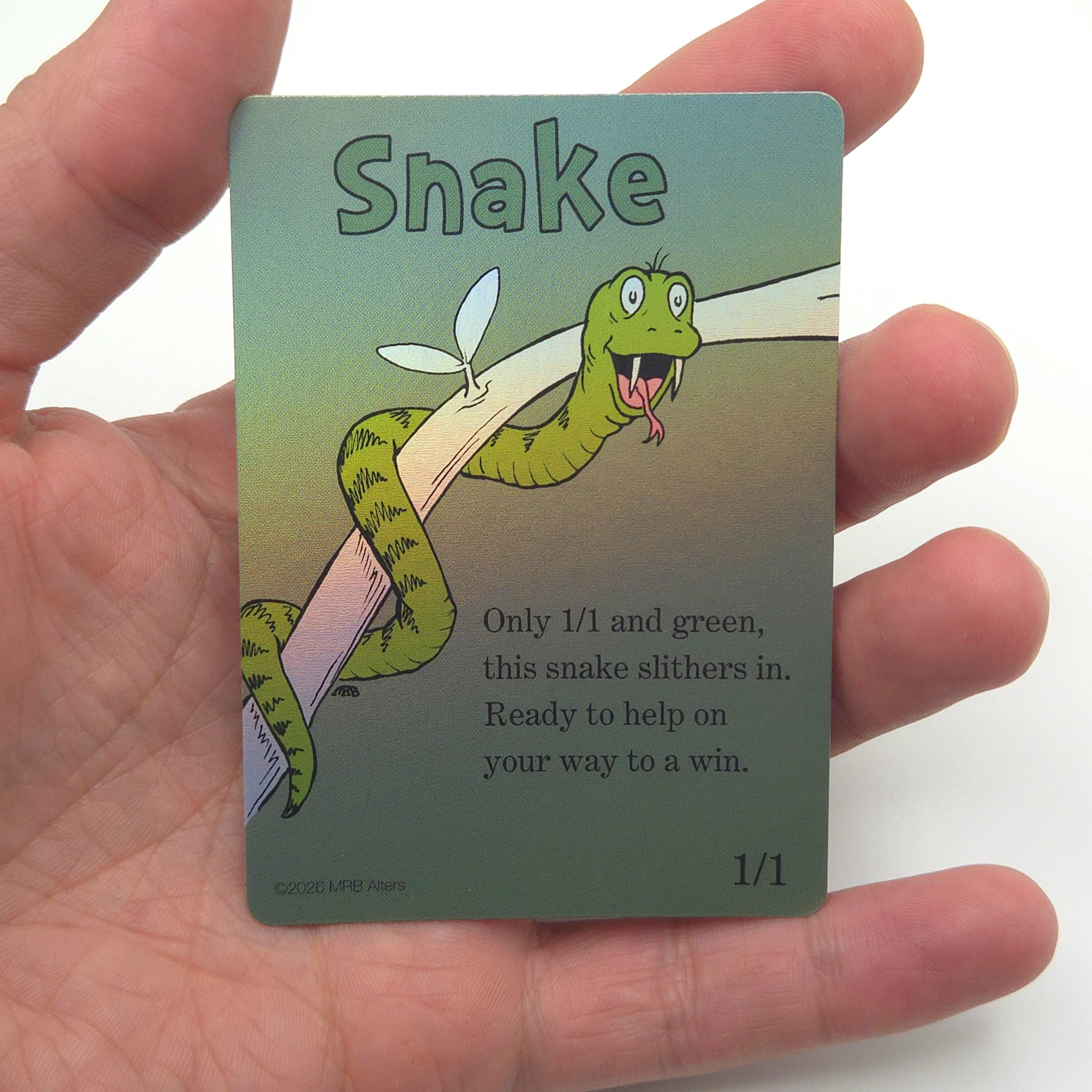 Whimsical Snake token