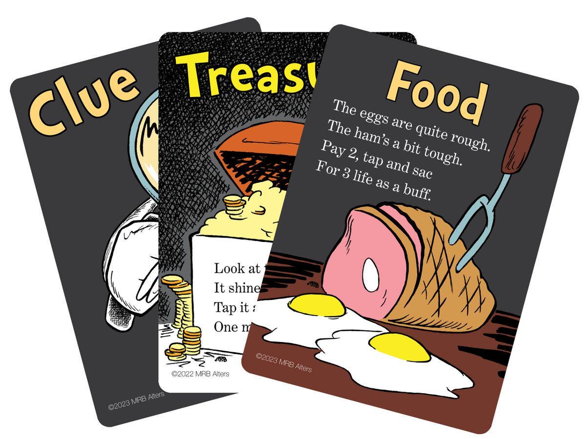 Whimsical Token Pack, Full set of 100 whimsical tokens, counters, reminders