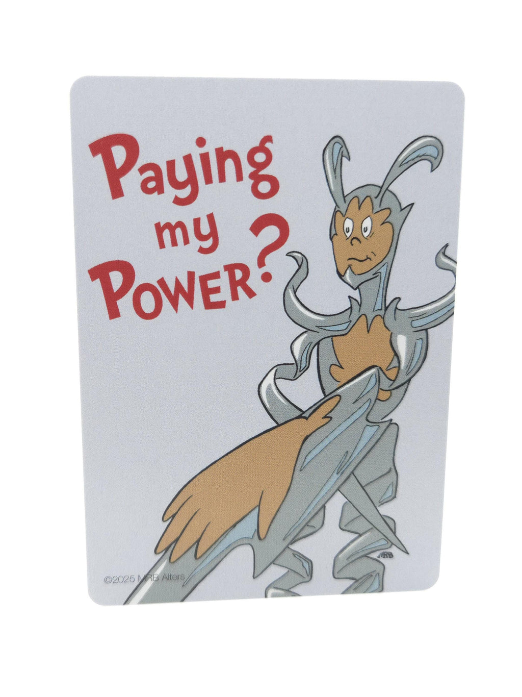 Whimsical Esper Sentinel trigger reminder