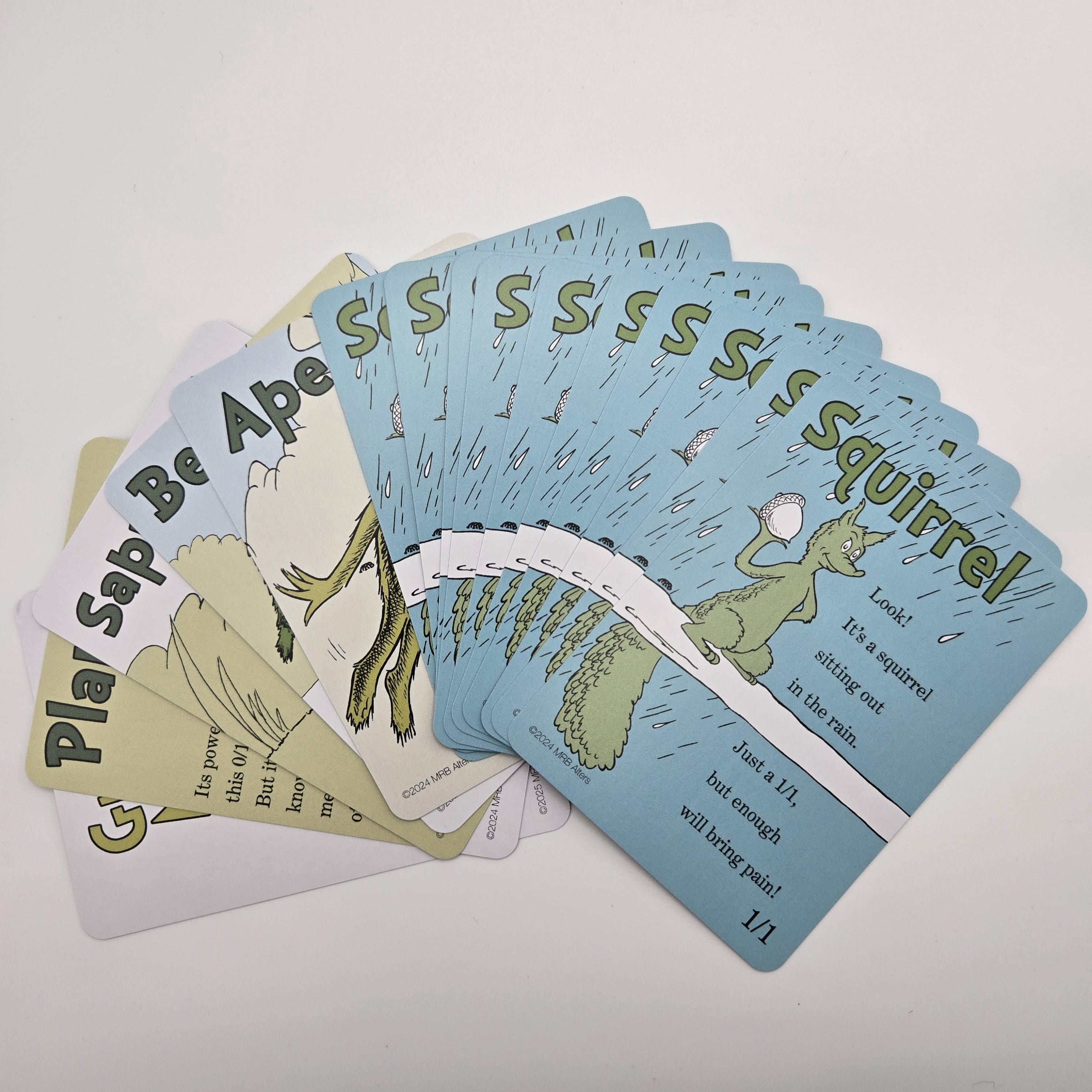 Whimsical Green Creature Booster Pack (Squirrel) - Tokens for MTG