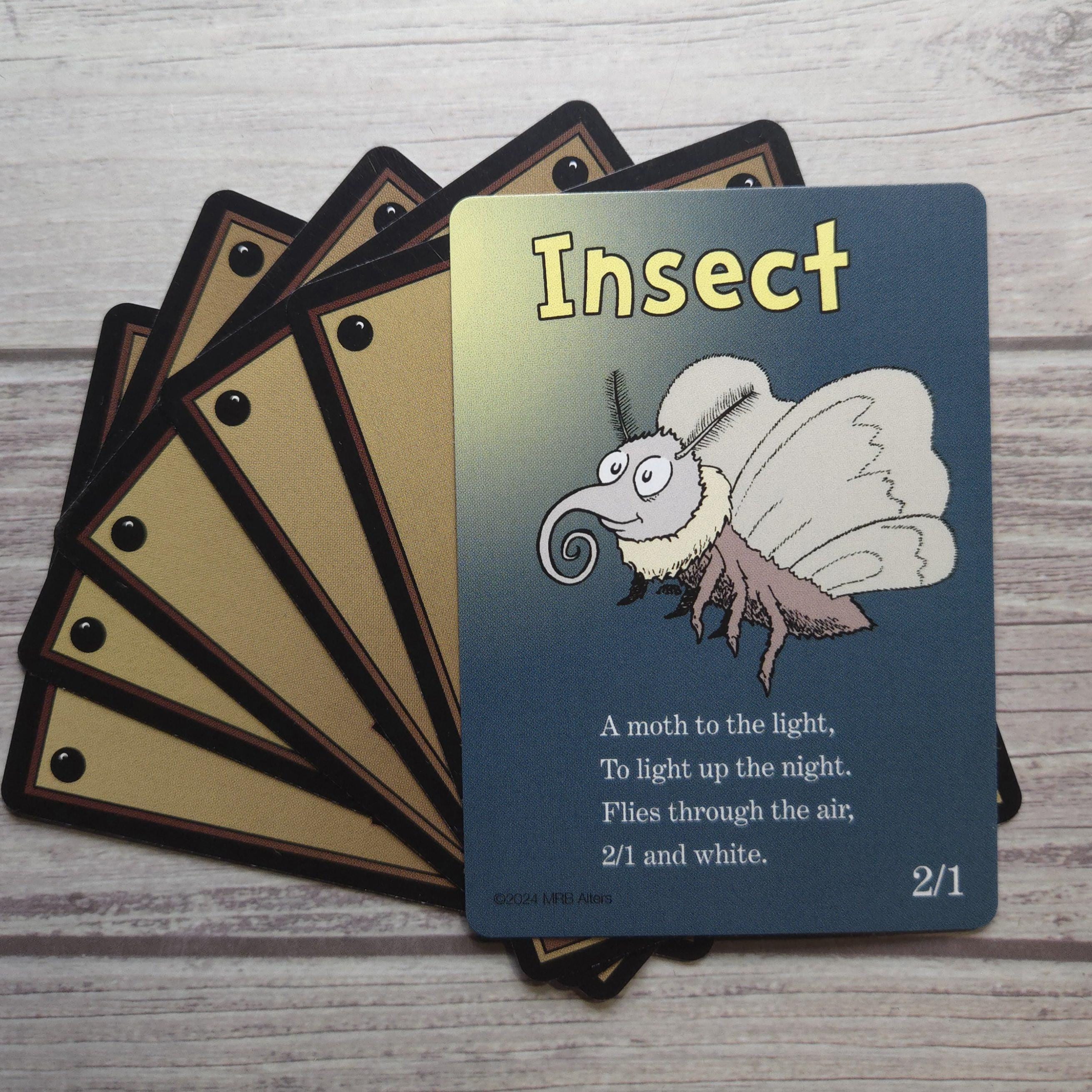 Whimsical White Insect