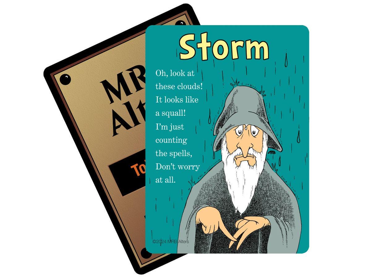 Whimsical Storm counter