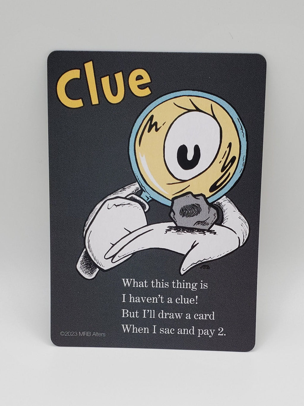 Whimsical Artifact token set (Treasure, Food, Clue)