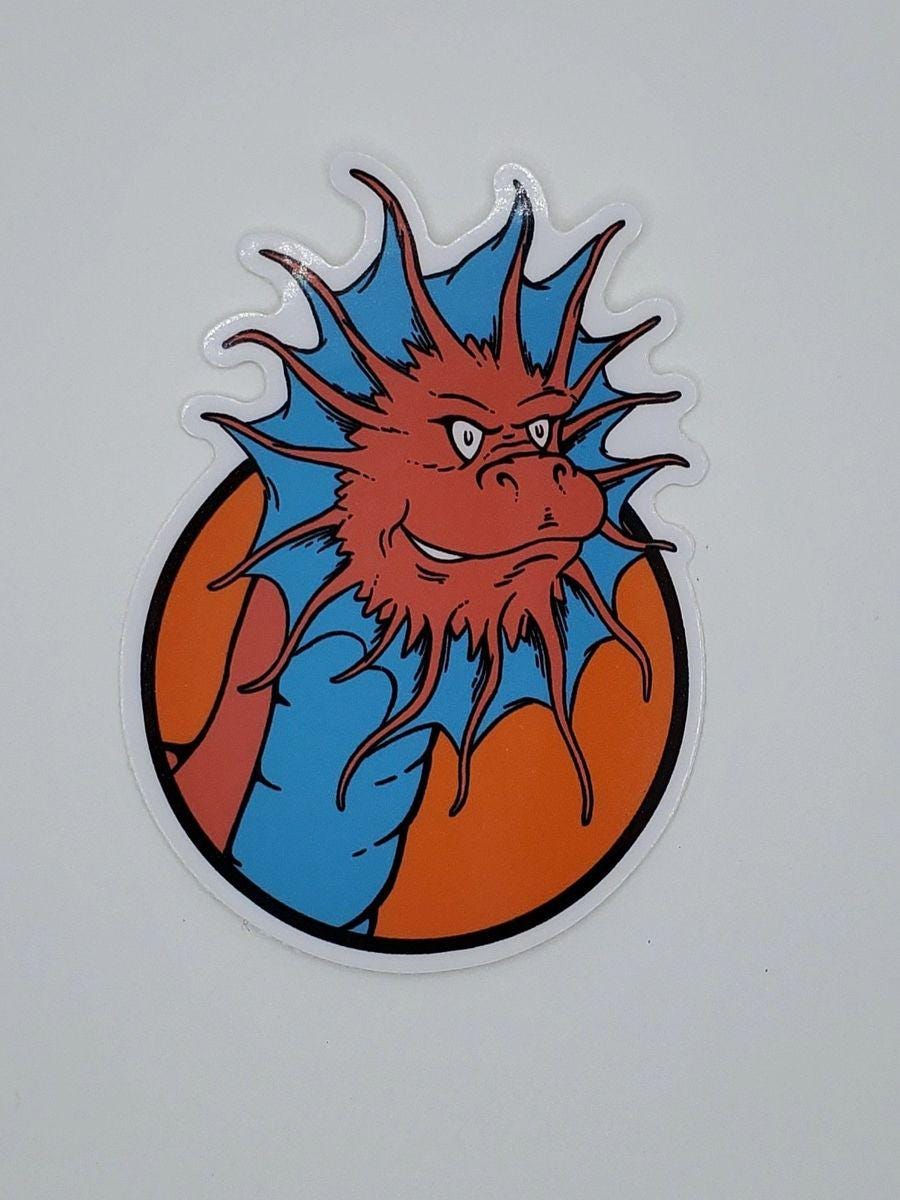 Whimsical Niv Vinyl sticker