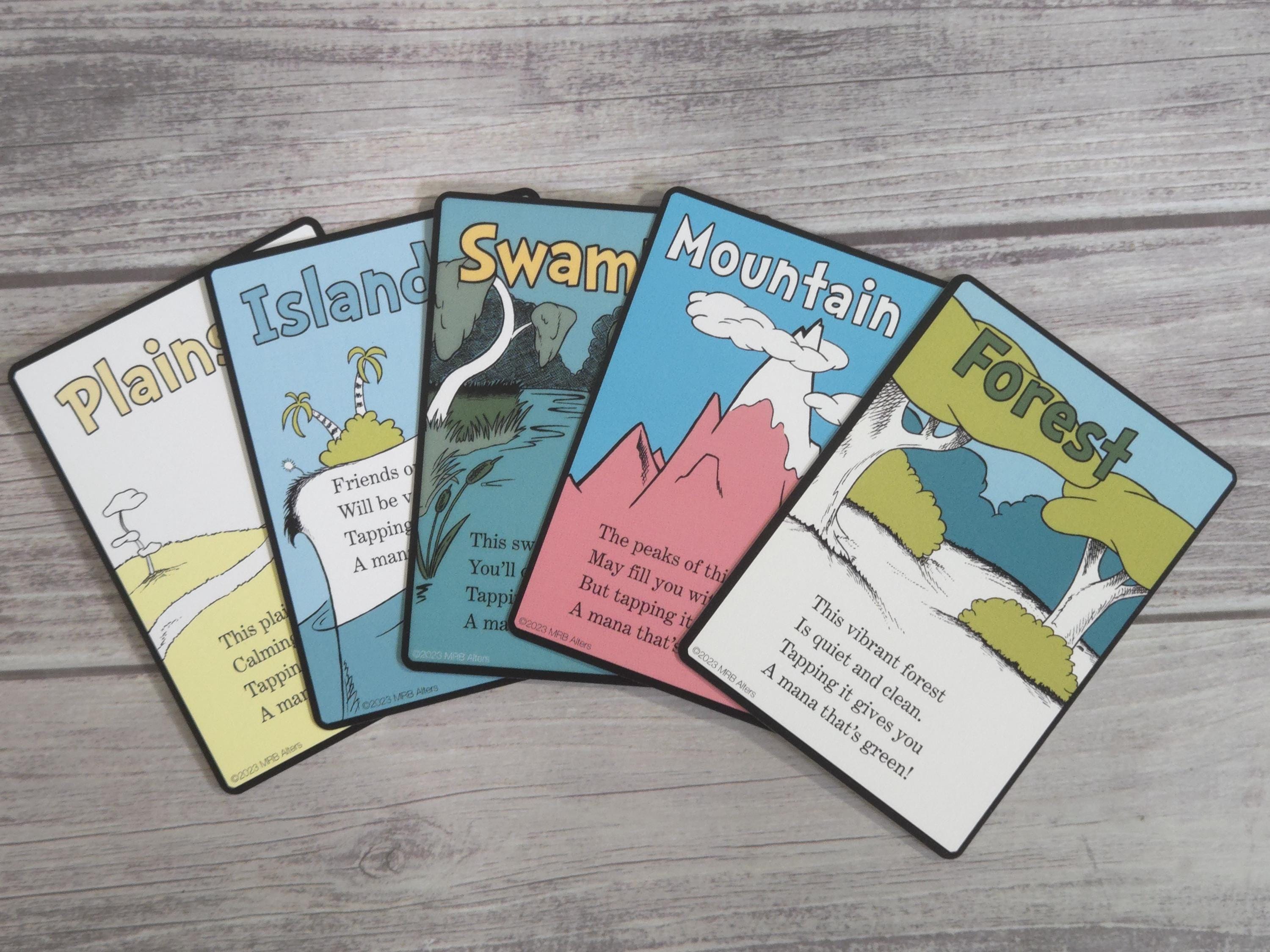 Whimsical Basic Land set