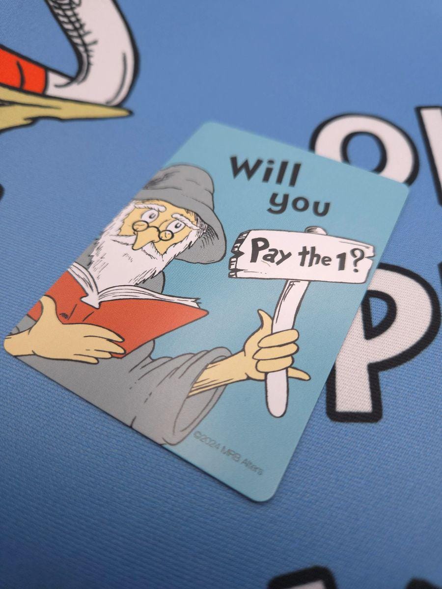 Whimsical Rhystic Trigger Reminder Token