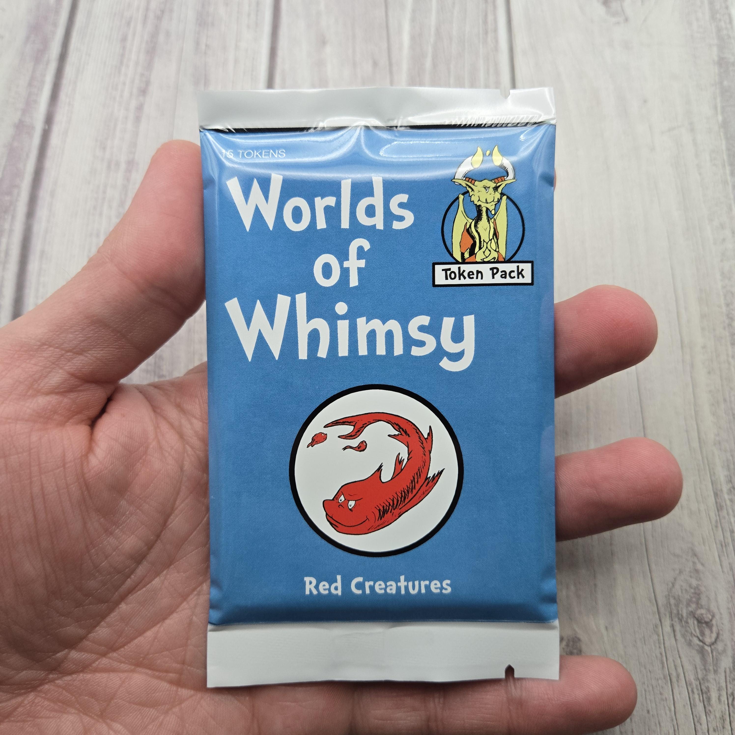Whimsical Red Creature Booster Pack - Tokens for MTG