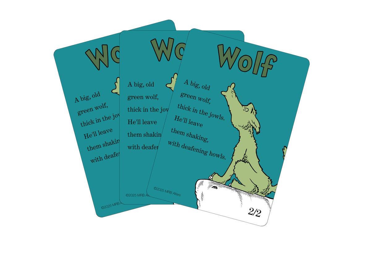 Whimsical Wolf token