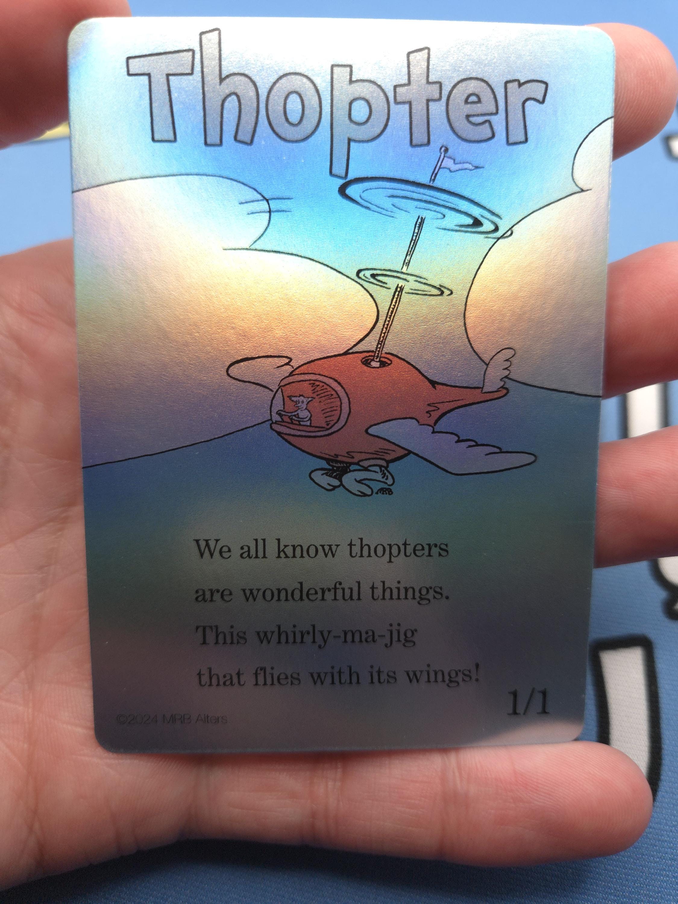 Whimsical Thopter token
