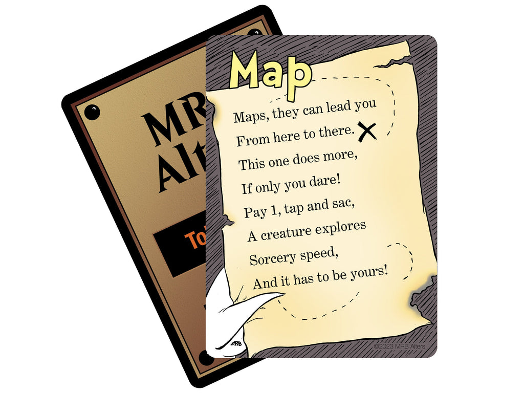 Whimsical Map token